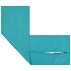 vidaXL Cushion with Pillow HOUTEN Turquoise 40 x 145 cm Polyester 5