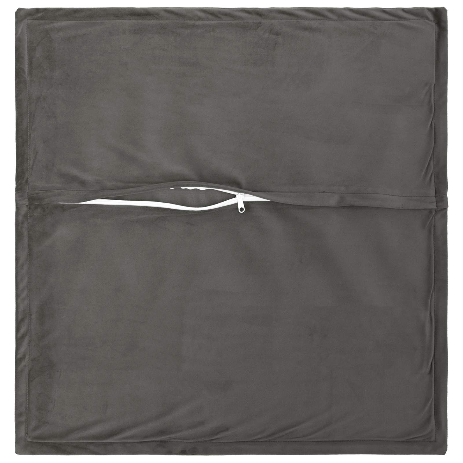 vidaXL Cushion with Pillow HOUTEN 6 pcs Dark Grey Velvet 4