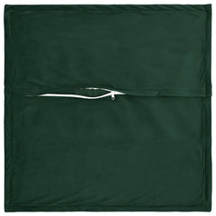 vidaXL Cushion with Pillow HOUTEN 6 pcs Dark Green Velvet 4