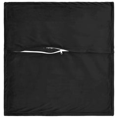 vidaXL Cushion with Pillow HOUTEN 6 pcs Black Velvet 4