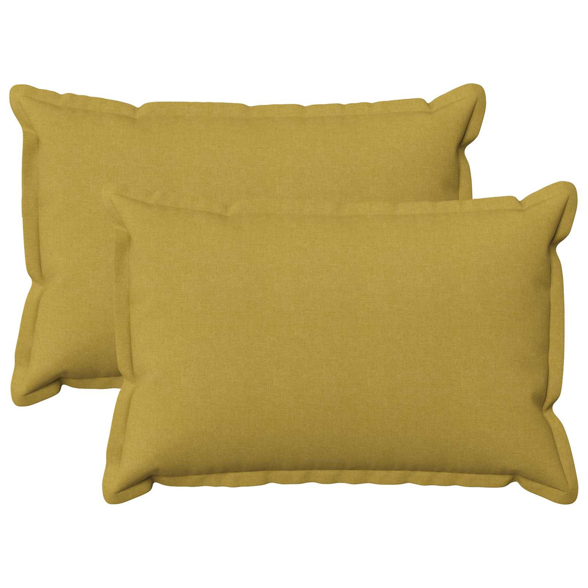 vidaXL Cushion with Pillow HOUTEN 2 pcs Light Green Faux Linen 2