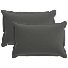 vidaXL Throw Pillow 2 pcs HOUTEN Anthracite 50 x 75 cm Polyester 2
