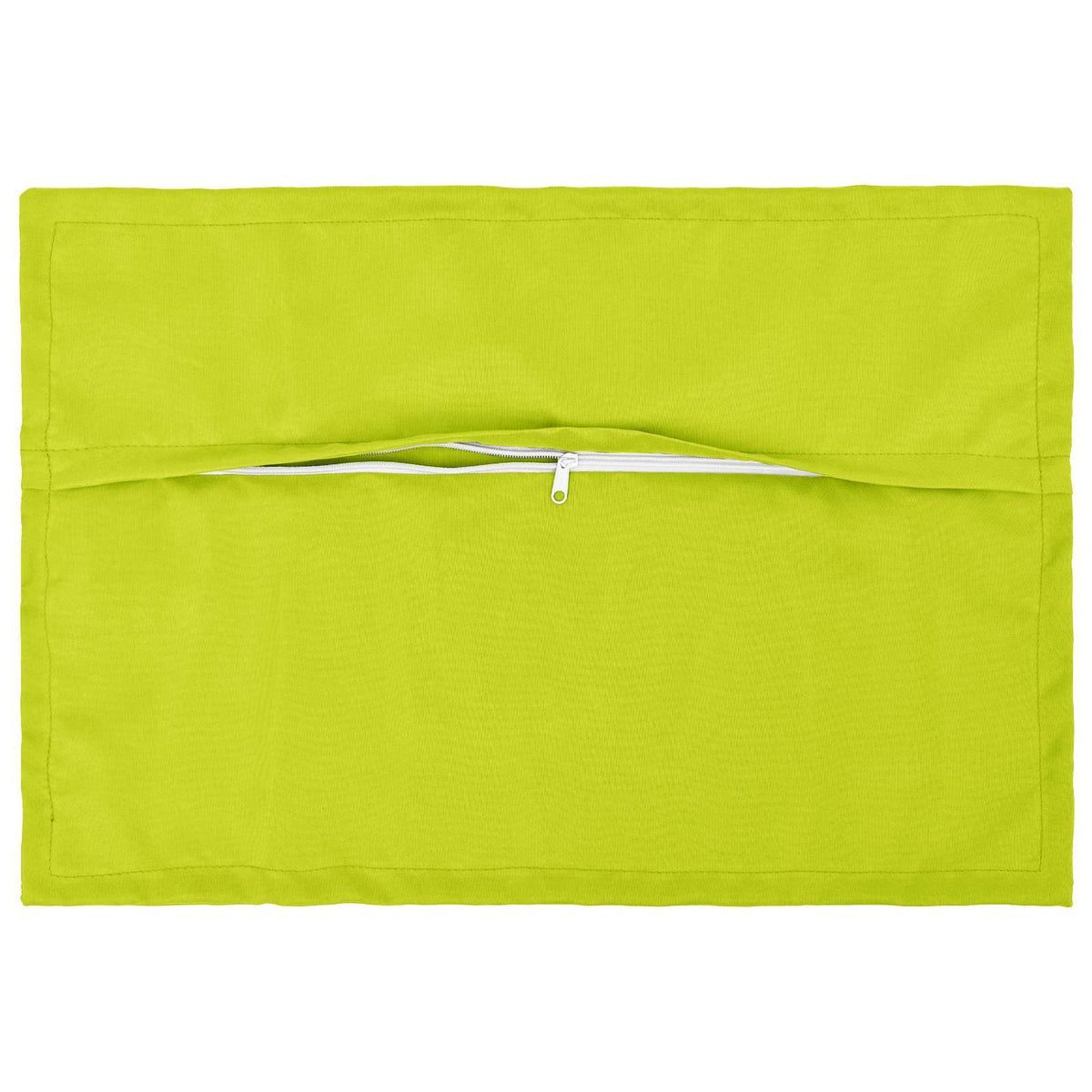 vidaXL Throw Pillow 2 pcs HOUTEN Bright Green 50 x 75 cm Polyester 4