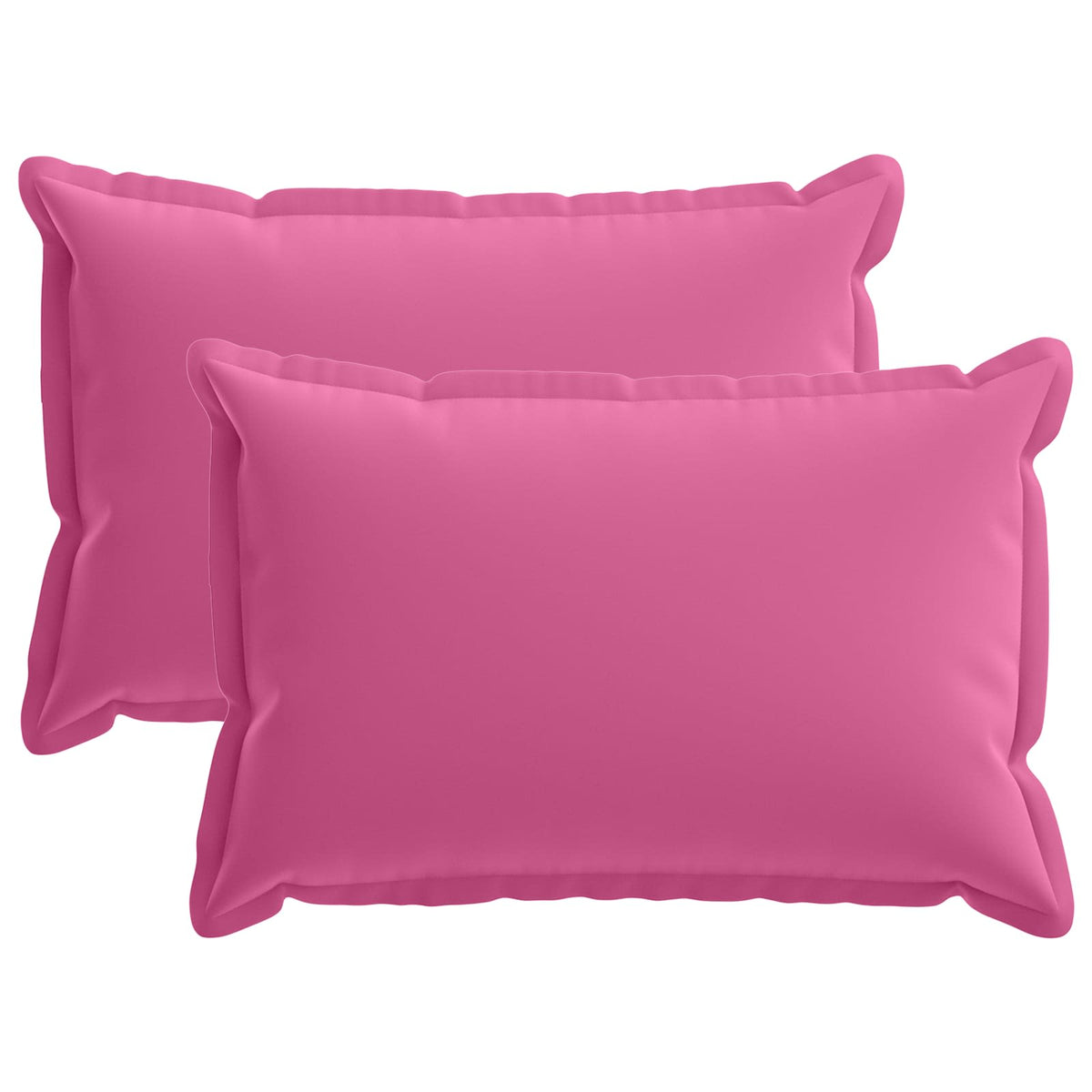 vidaXL Throw Pillow 2 pcs HOUTEN Pink 50 x 75 cm Polyester 2