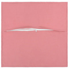 vidaXL Cushion with Pillow HOUTEN 2 pcs Pink Faux Linen 4
