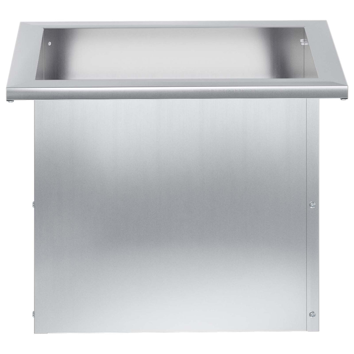vidaXL Garden Planter with LED Silver 30 x 40 x 30 cm Galvanised Steel 5