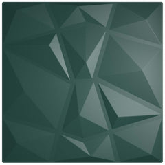 vidaXL Wall Panels 24 pcs 50 x 50 cm Green XPS Foam 4