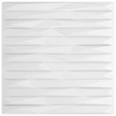 Wall Panels 50 x 50 cm XPS Foam 24 pcs White stone