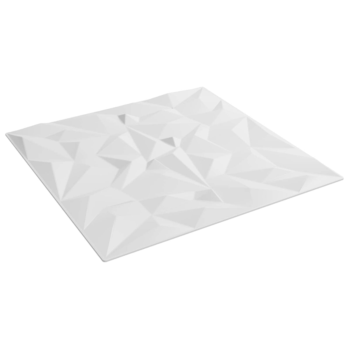 Wall Panels 50 x 50 cm XPS Foam 48 pcs White