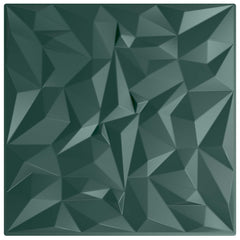 vidaXL Wall Panels 24 pcs 50 x 50 cm Amethyst Green XPS Foam 4