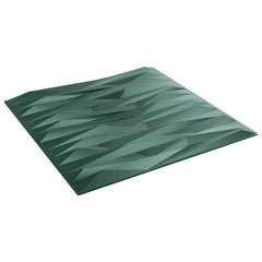 vidaXL Wall Panels 12 pcs 50 x 50 cm Stone Green XPS Foam 2