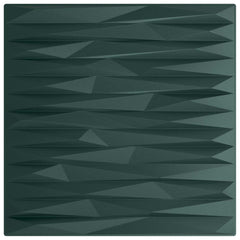 vidaXL Wall Panels 12 pcs 50 x 50 cm Stone Green XPS Foam 5