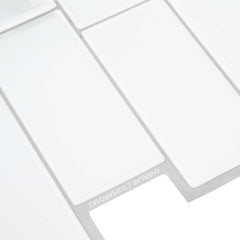 vidaXL Decorative Stickers 20 pcs White Grey 29 x 21 cm 4