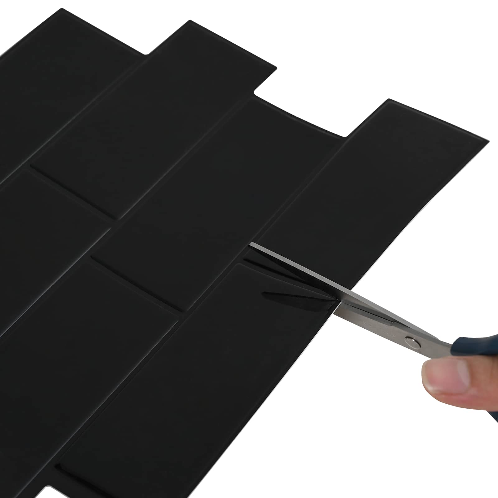 vidaXL Decorative Stickers 20 pcs Black 29 x 21 cm 5