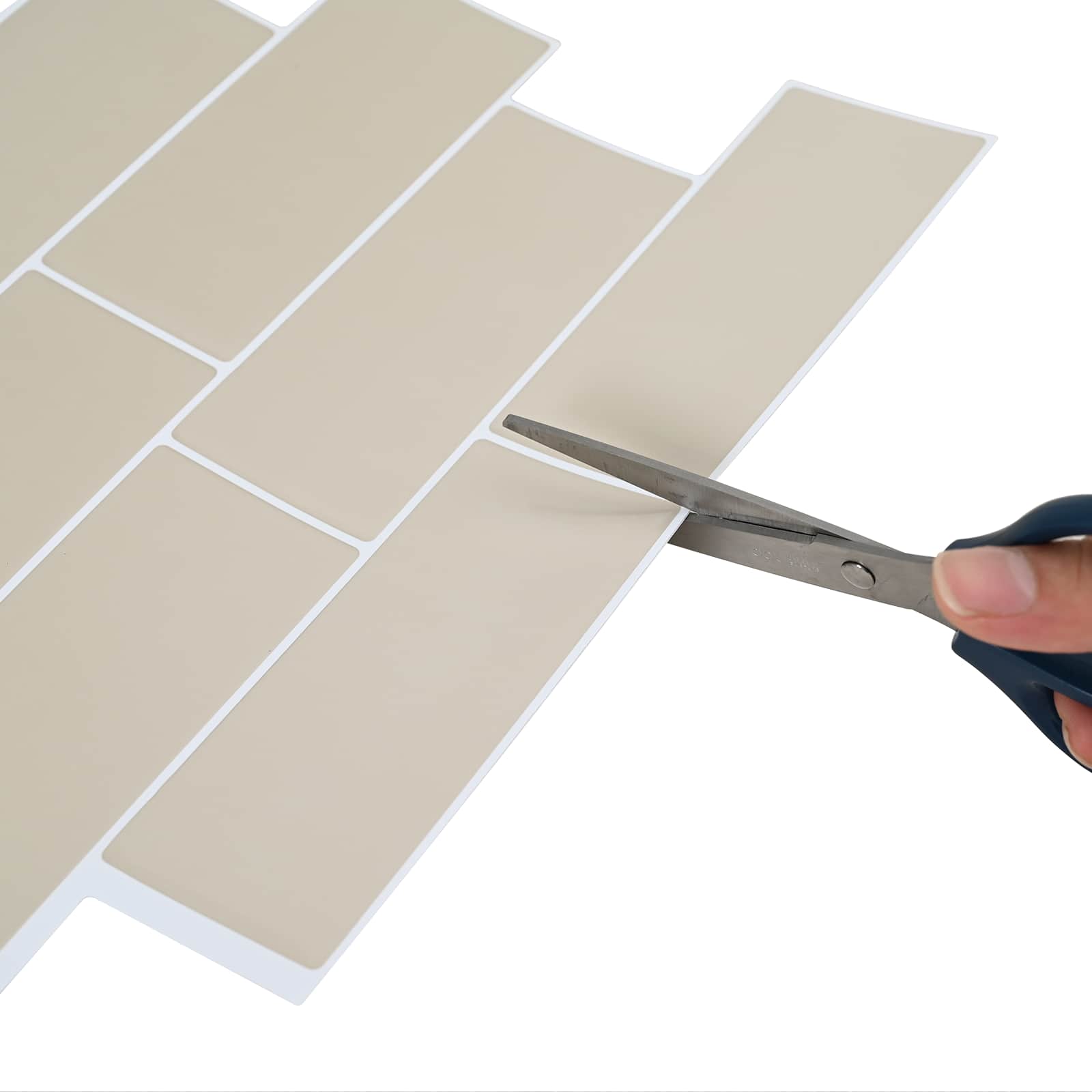 vidaXL Decorative Stickers 20 pcs Beige 29 x 21 cm 5