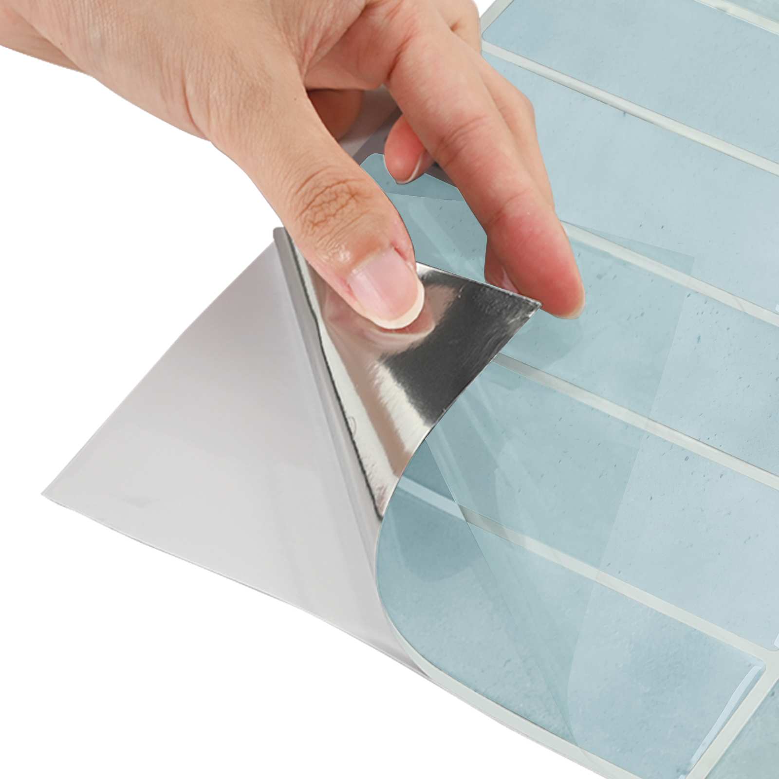 vidaXL Rectangular Tile 10 pcs Grey Green 29 x 23 x 0.08 cm 6
