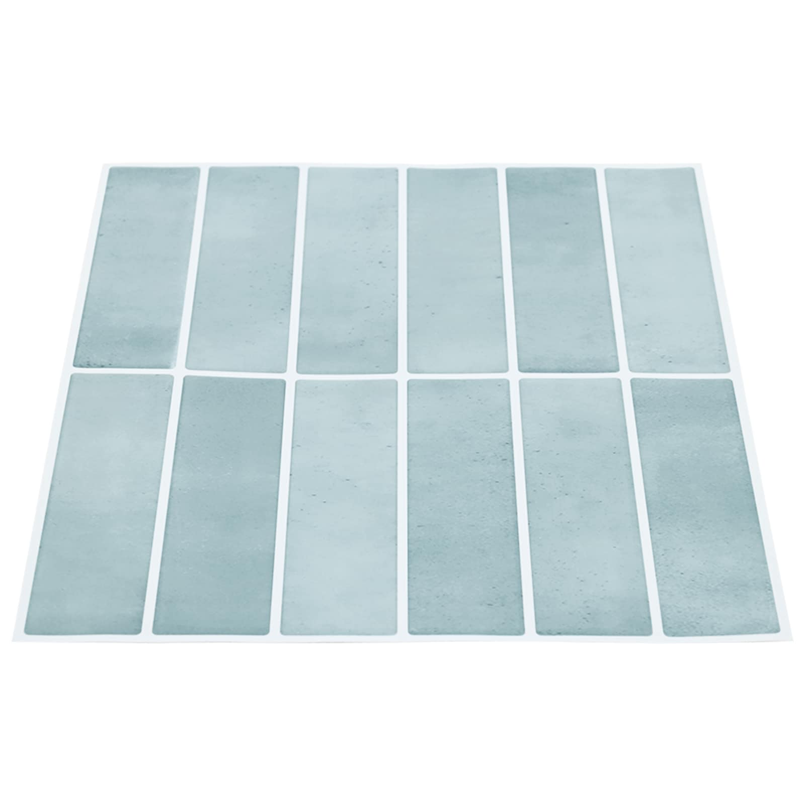 vidaXL Rectangular Tile 10 pcs Grey Green 29 x 23 x 0.08 cm 3