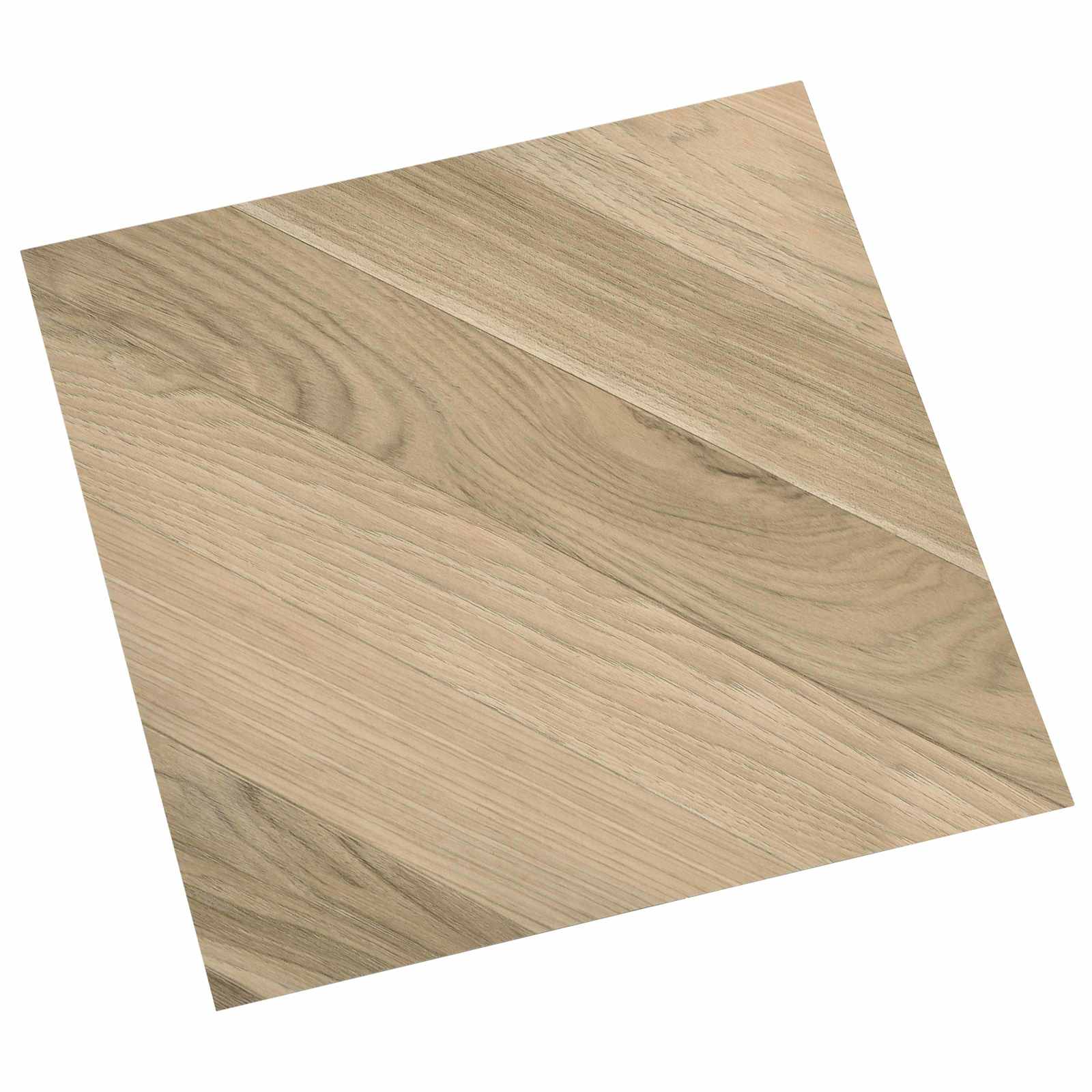 vidaXL Self-adhesive Flooring Planks Brown Striped 30.5 x 30.5 cm 1