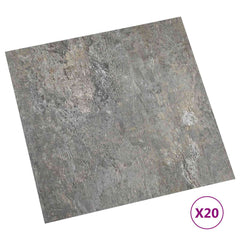 vidaXL Self-adhesive Flooring Planks Stones 30.5 x 30.5 cm 20 pcs PVC 2