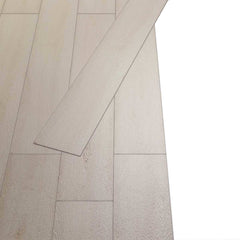 vidaXL Self-adhesive PVC Flooring Planks Oak Classic White 3