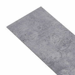 vidaXL Self-adhesive PVC Flooring Planks Cement Grey 30.5 x 61 cm 2
