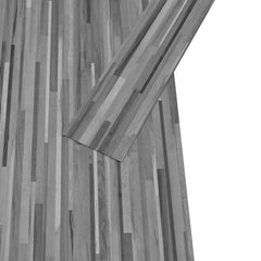 vidaXL Self-adhesive PVC Flooring Planks Striped Grey 30.5 x 61 cm 3