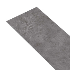 vidaXL Self-adhesive PVC Flooring Planks Concrete Grey 30.5 x 61 cm 2