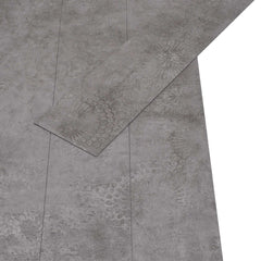 vidaXL Self-adhesive PVC Flooring Planks Concrete Grey 30.5 x 61 cm 3