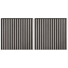 vidaXL Wall Panels 2 pcs 60.5 x 60 cm Grey 2