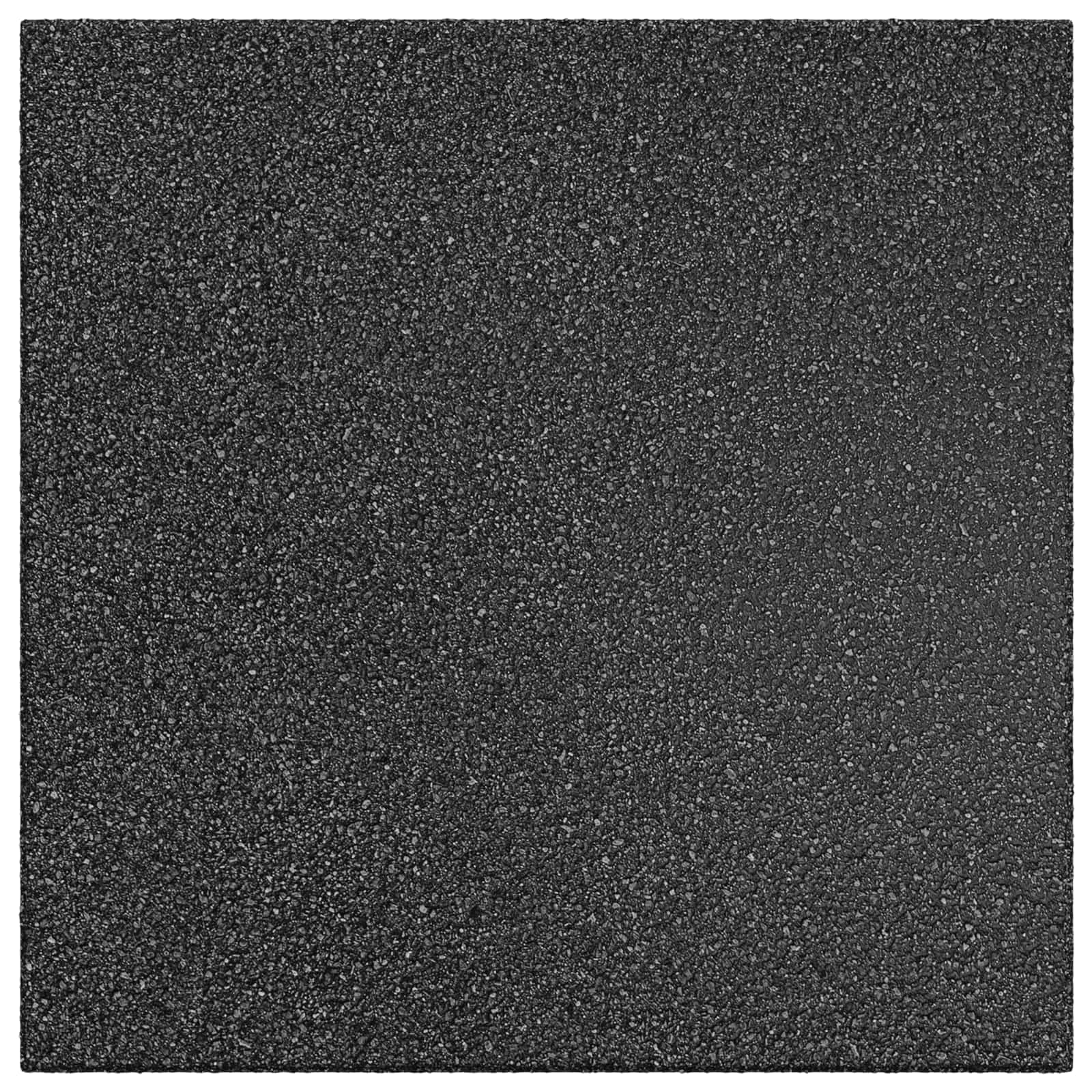 vidaXL Fall Protection Tiles 6 pcs Black 50 x 50 cm Rubber 3