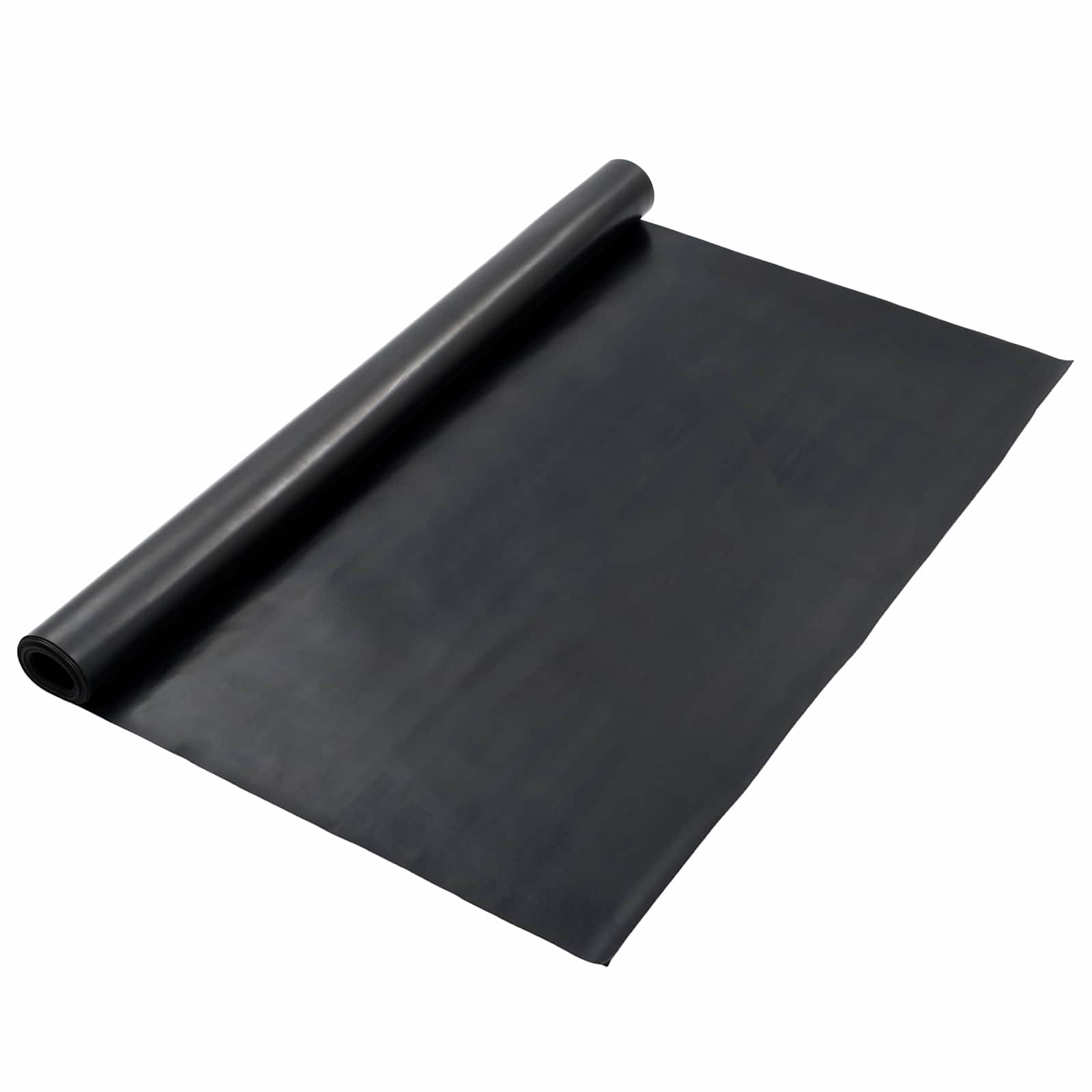 vidaXL Floor Mat Black 1.2 x 2 m Rubber 1