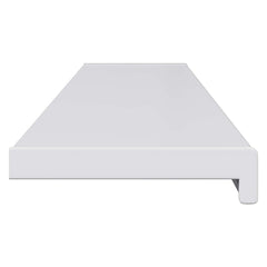 vidaXL Window Sill White 120 x 25 x 4.5 cm PVC 6