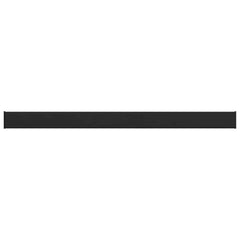 vidaXL Window Sill Black with wood grain 160 x 10 x 4.5 cm PVC 2
