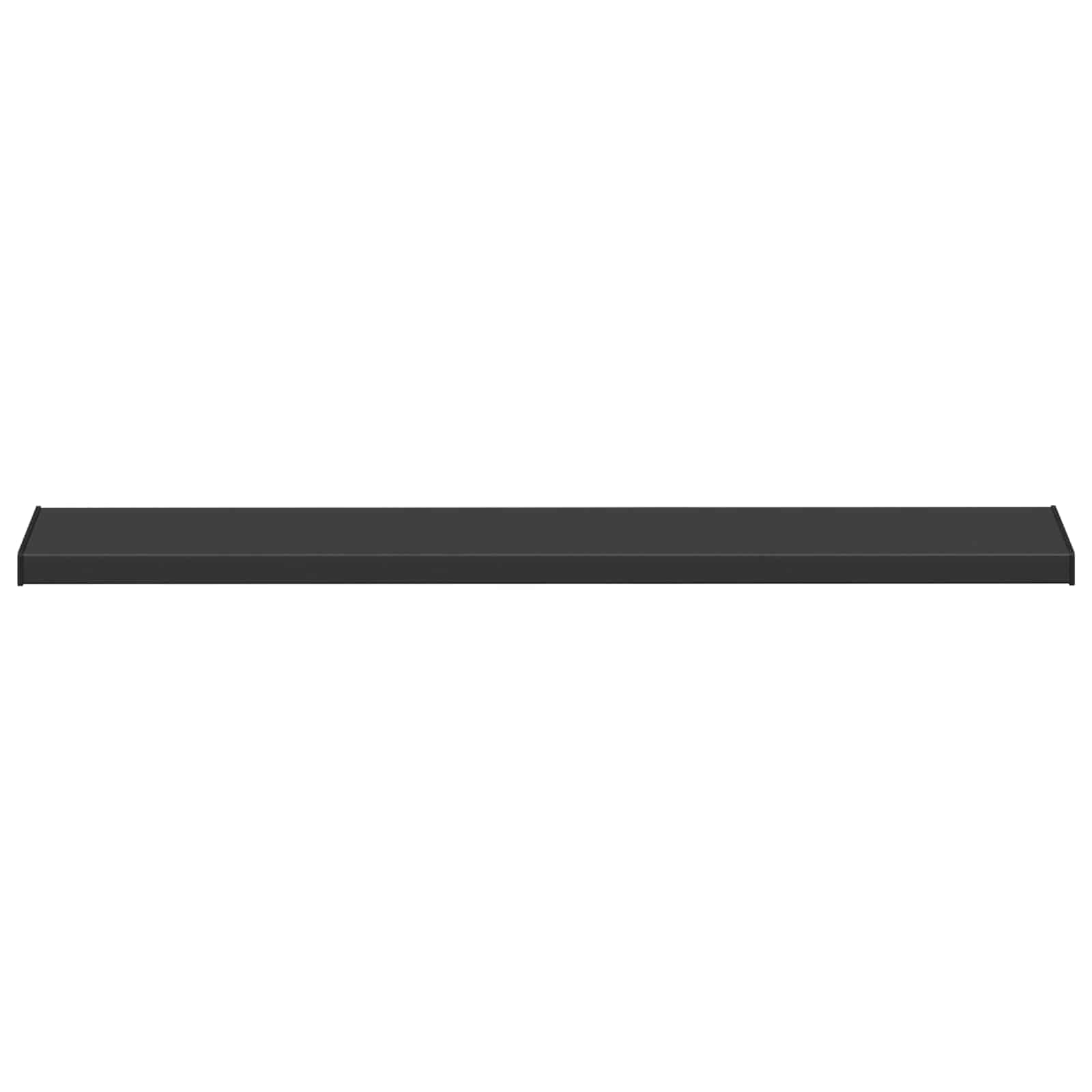vidaXL Window Sill Black with wood grain 120 x 20 x 4.5 cm PVC 5