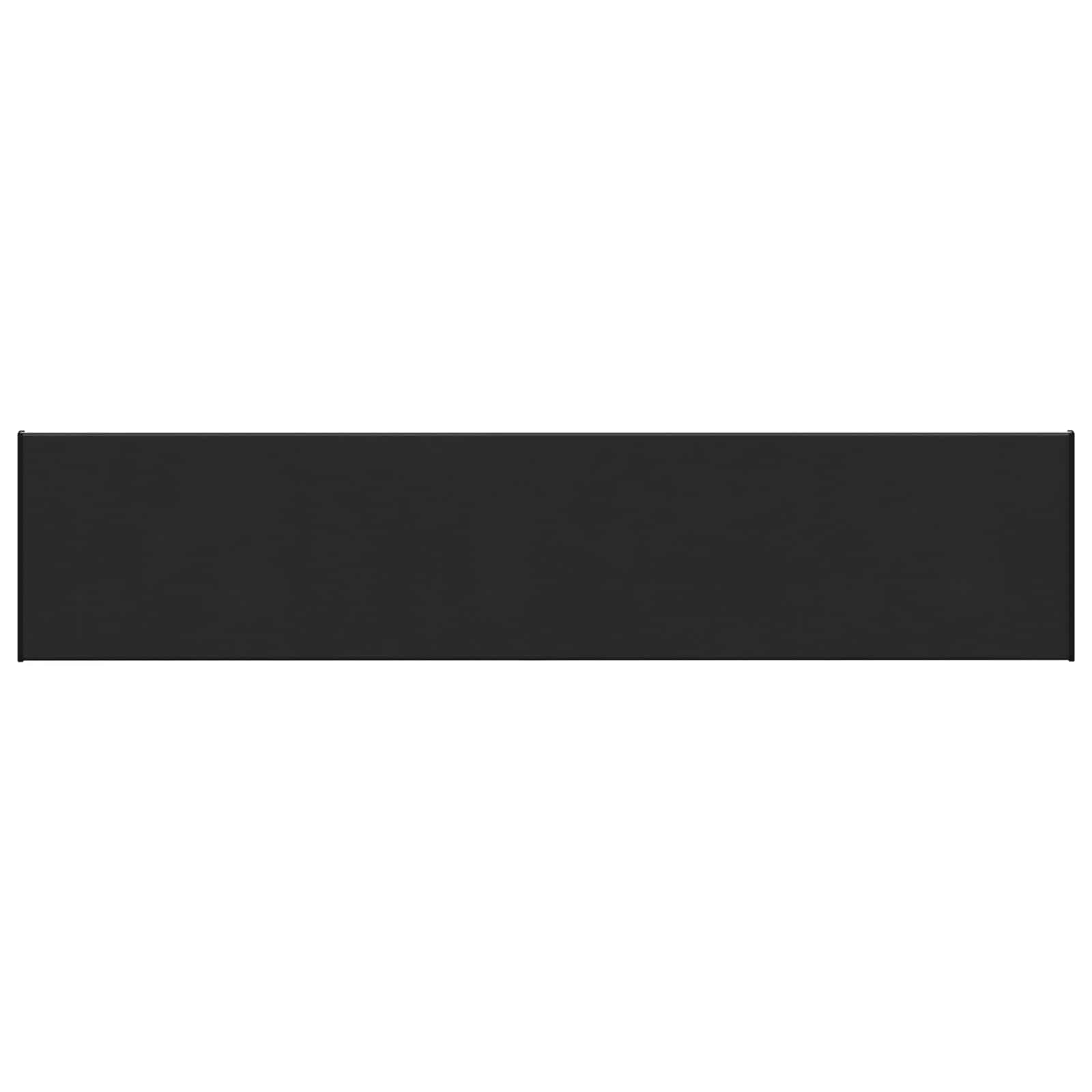 vidaXL Window Sill Black with wood grain 120 x 35 x 4.5 cm PVC 2