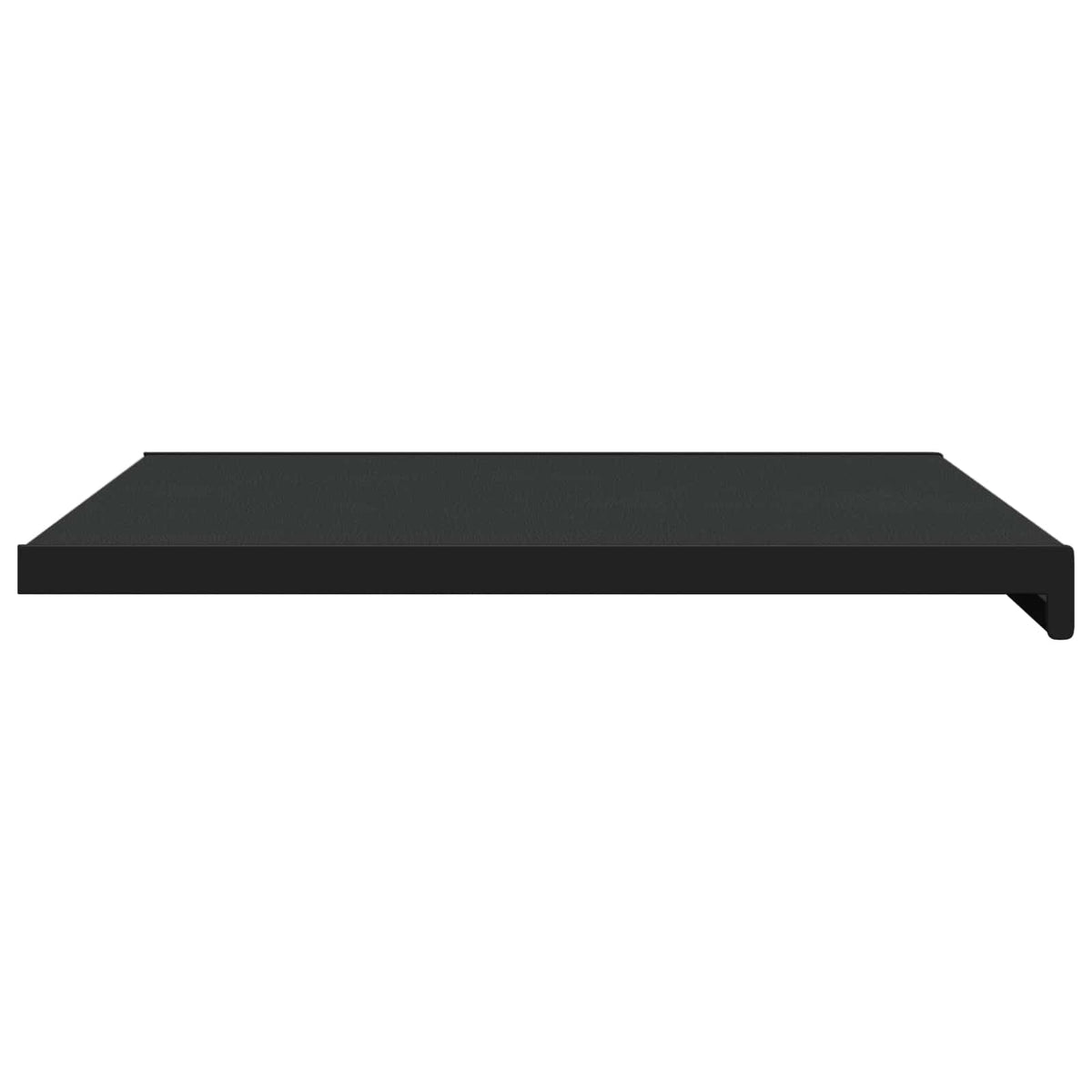 vidaXL Window Sill Black with wood grain 100 x 50 x 4.5 cm PVC 6