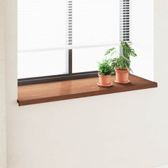Window Sill PVC Brown Wood