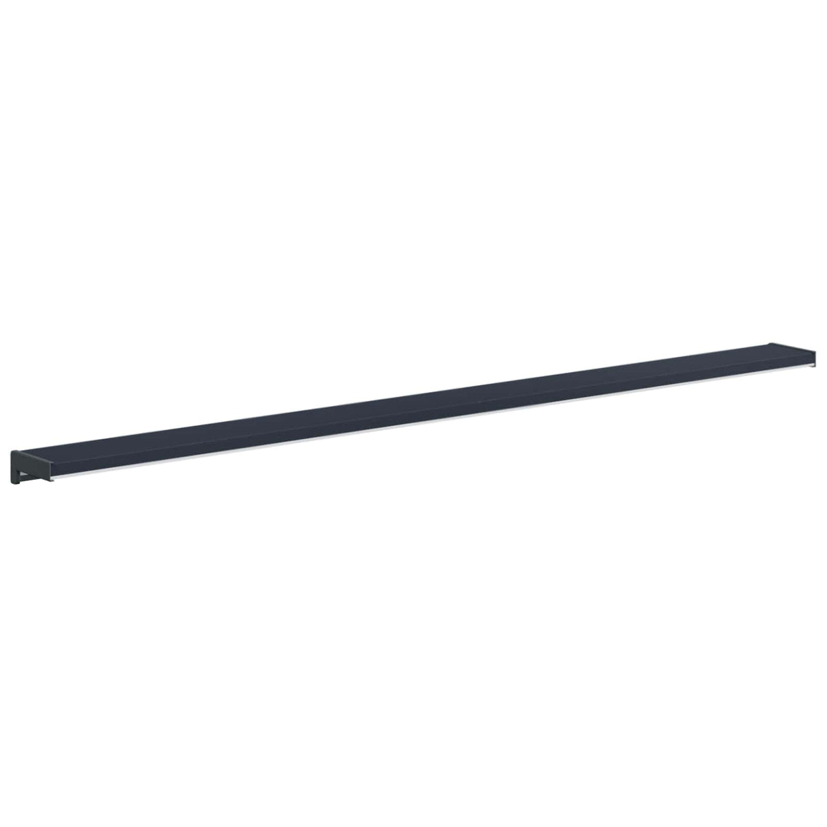 vidaXL Window Sill Anthracite with wood grain 120 x 15 x 4.5 cm PVC 6