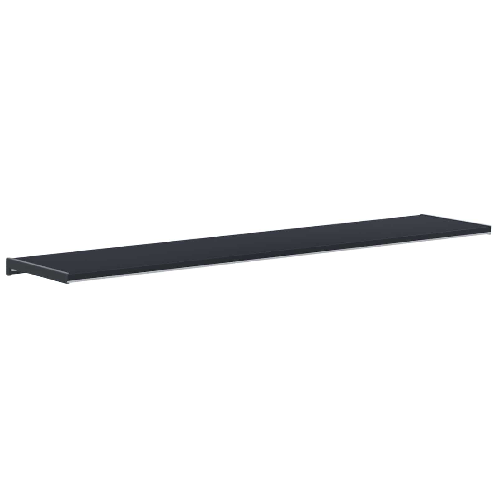 vidaXL Window Sill Anthracite with wood grain 120 x 20 x 4.5 cm PVC 6