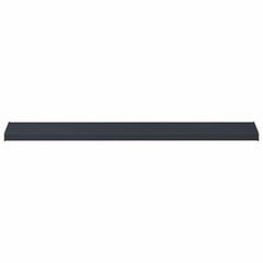 vidaXL Window Sill Anthracite with wood grain 120 x 20 x 4.5 cm PVC 3