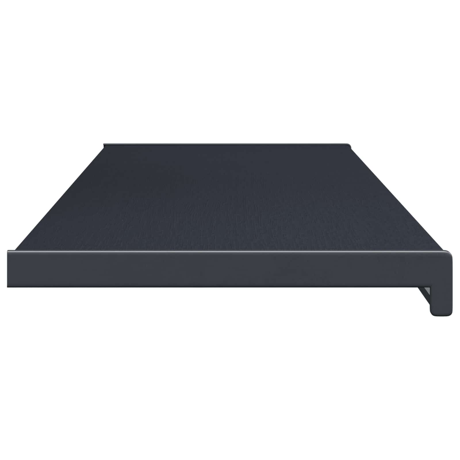 vidaXL Window Sill Anthracite with wood grain 120 x 20 x 4.5 cm PVC 4