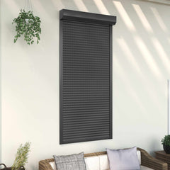 Roller Shutter Manual Anthracite 100 cm 210 cm