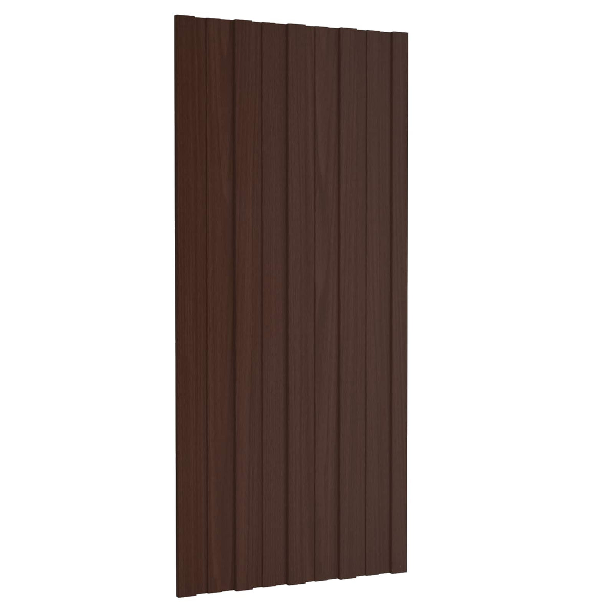 Roof Panel Galvanised steel 36 pcs Brown 100 x 45 cm