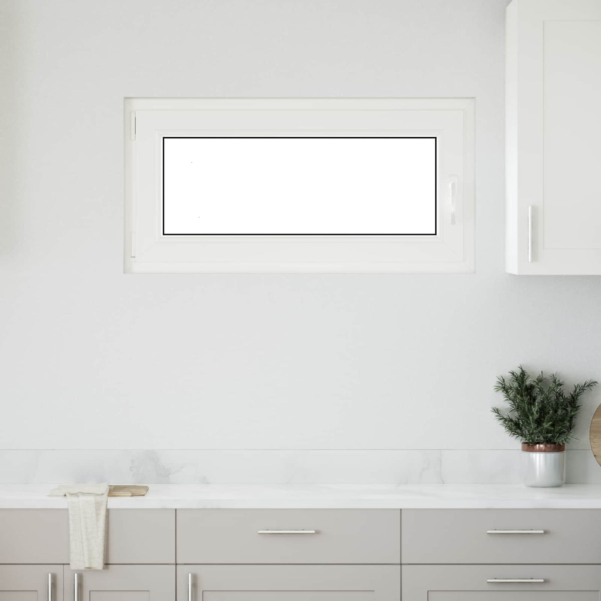 Basement Window Internal Colour RISOR White