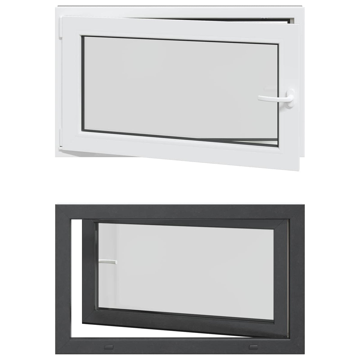 Basement Window Internal Colour White RISOR