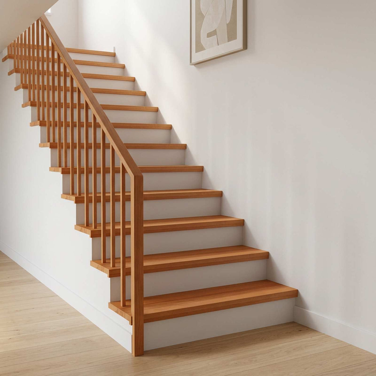 Stair Treads Light Brown