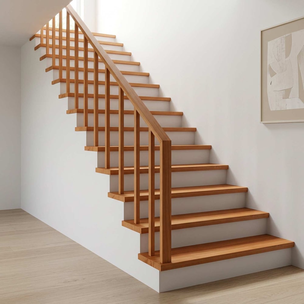 Stair Treads Light Brown
