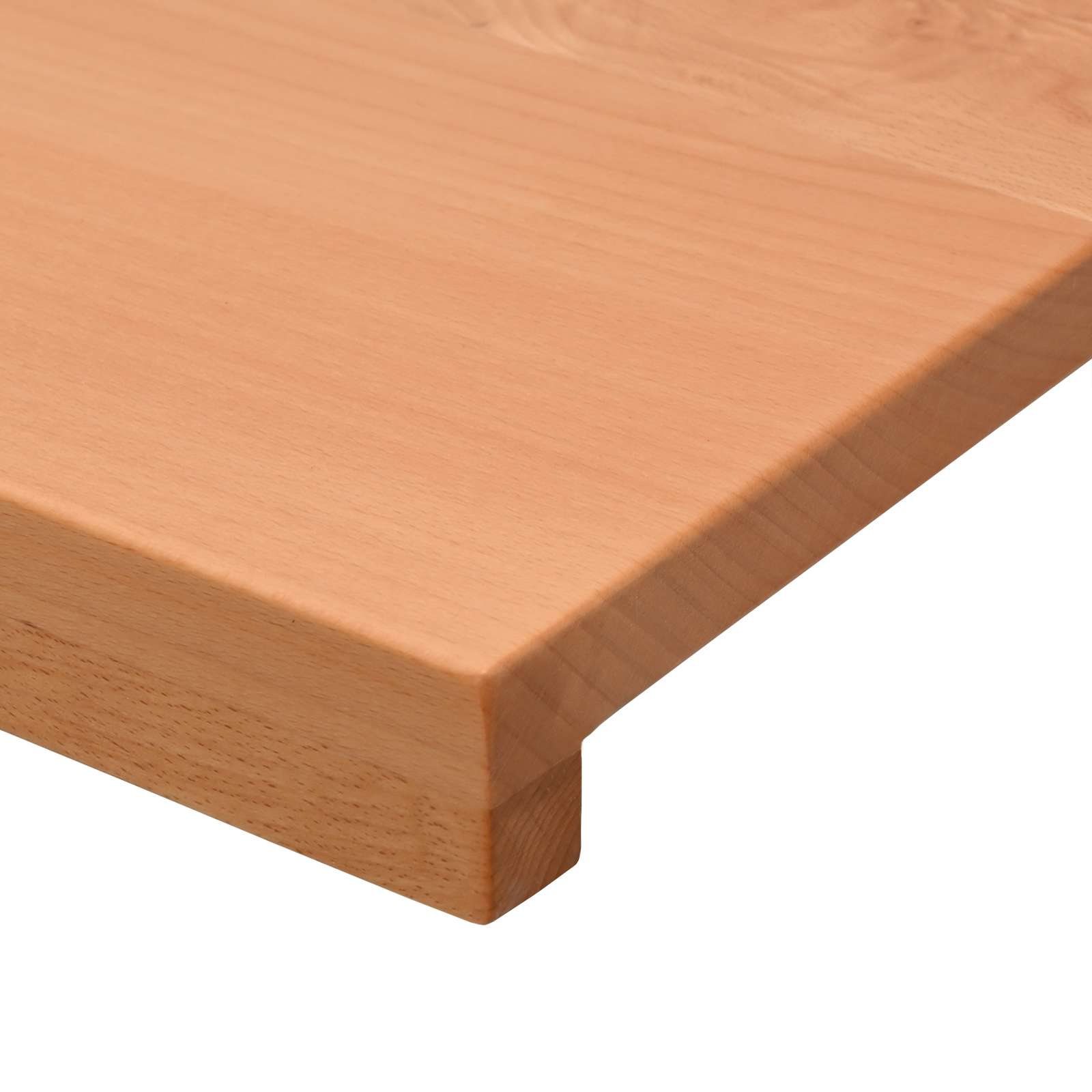 vidaXL Stair Treads 2 pcs 80 x 25 x 2 cm Varnish Solid Beech Wood 5