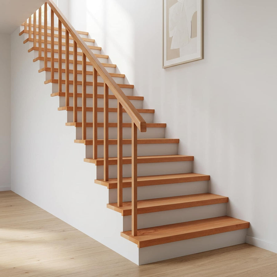 Stair Treads Solid Beech Wood Depth Varnish