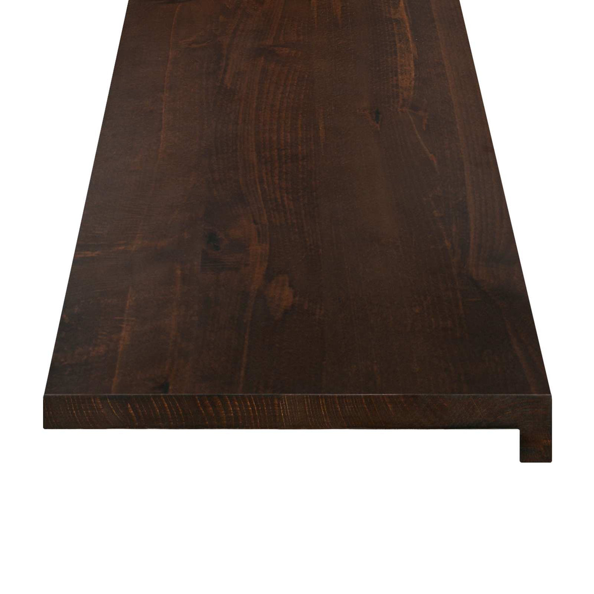 Solid Beech Wood Dark Brown